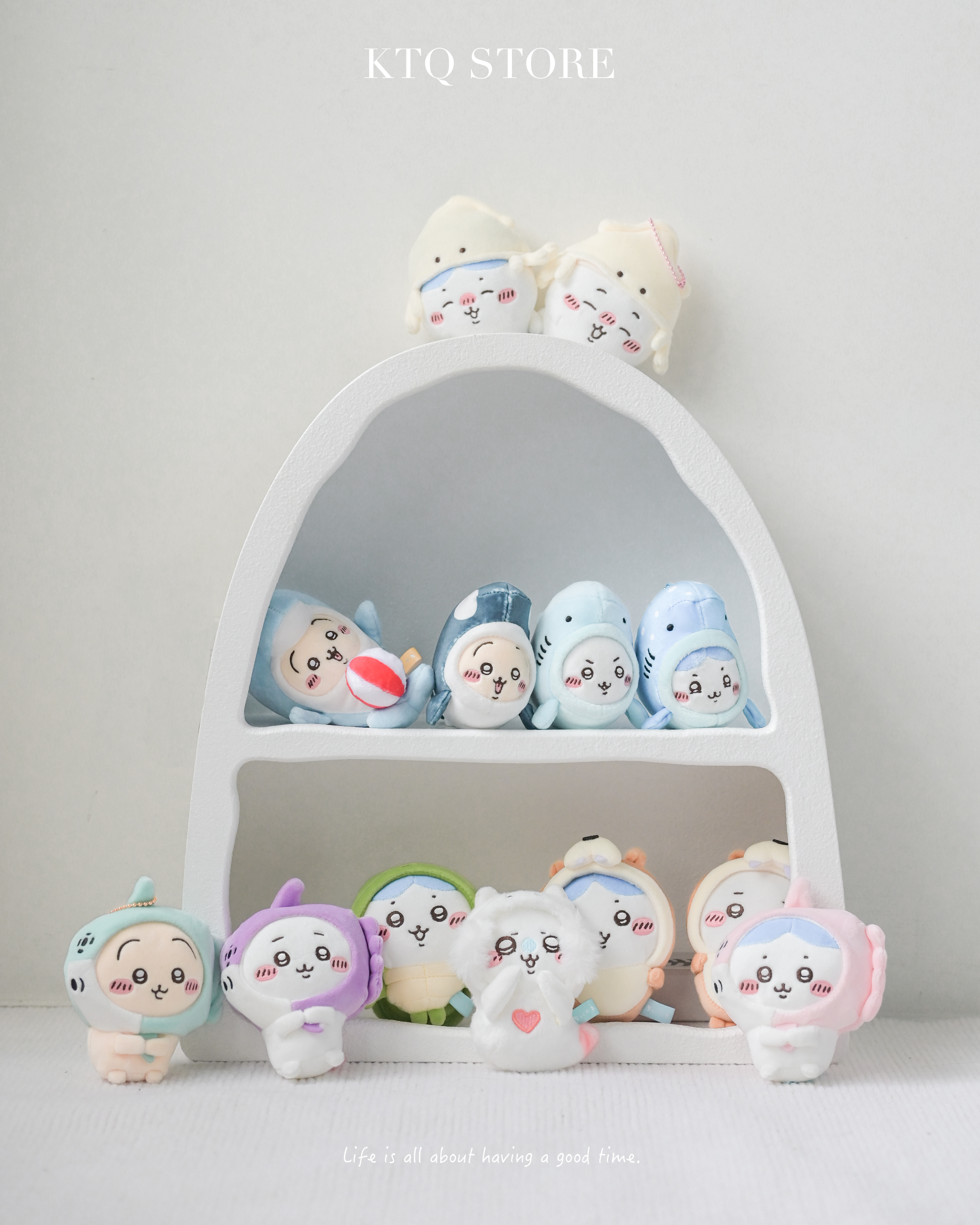 KTQ STORE ‧ 日本 Chiikawa 吉伊卡哇 水族館系列 吊飾 娃娃