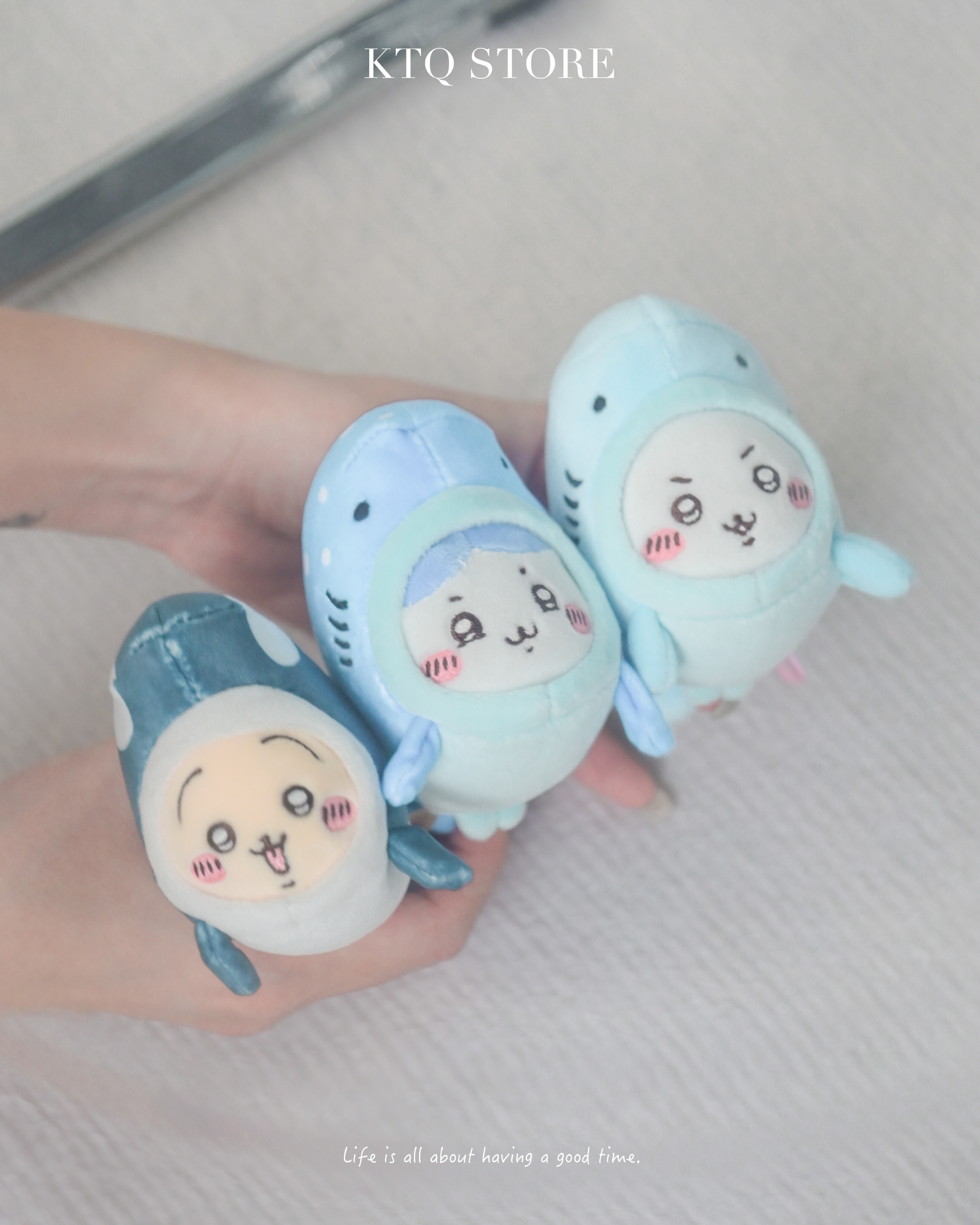 KTQ STORE ‧ 日本 Chiikawa 吉伊卡哇 水族館系列 吊飾 娃娃