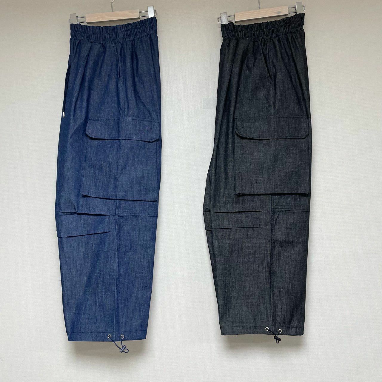 淨色工裝鬆身褲 GLEE-004P