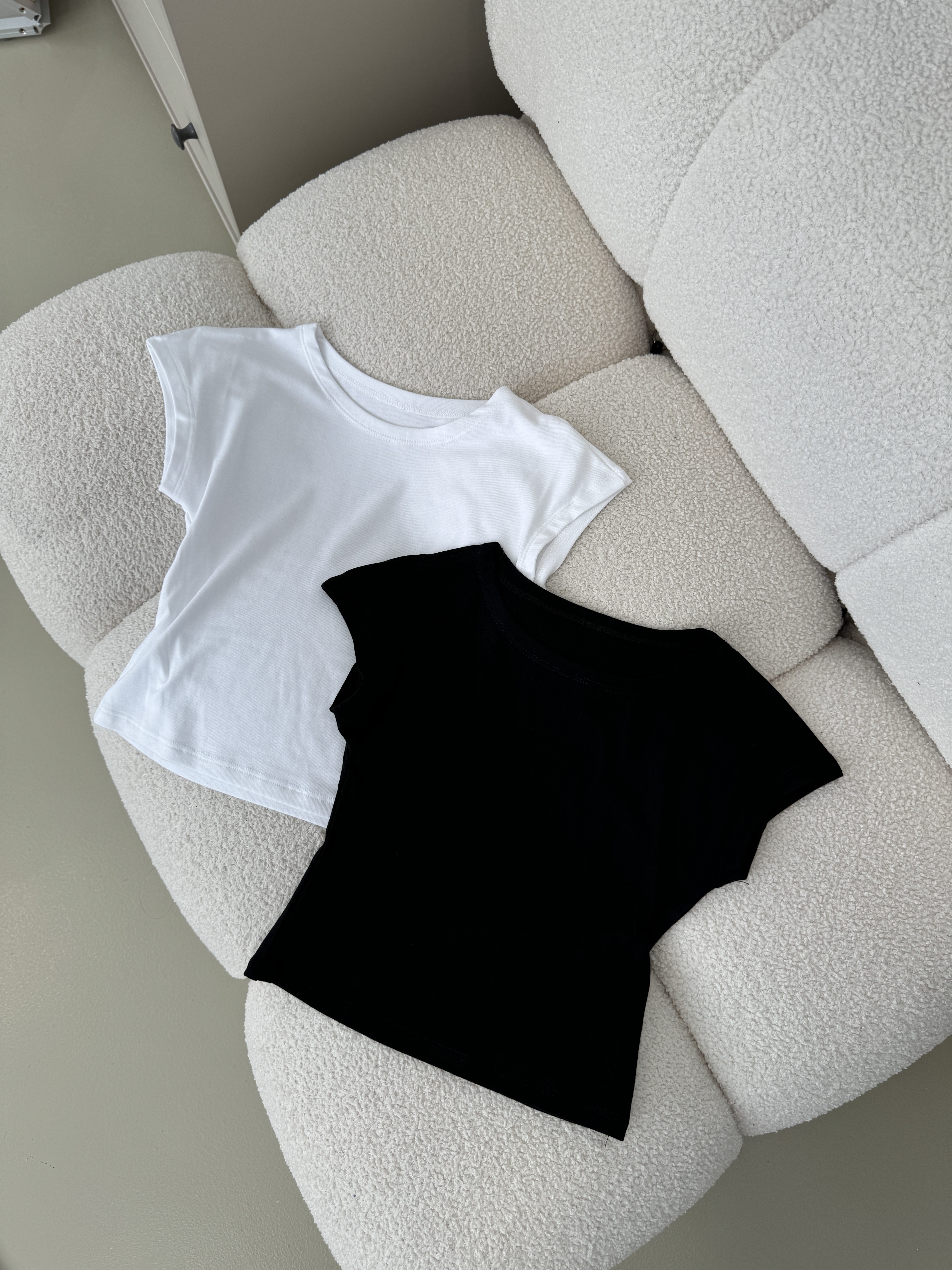 Back to basic🛋️歐美正肩小短踢(3色)