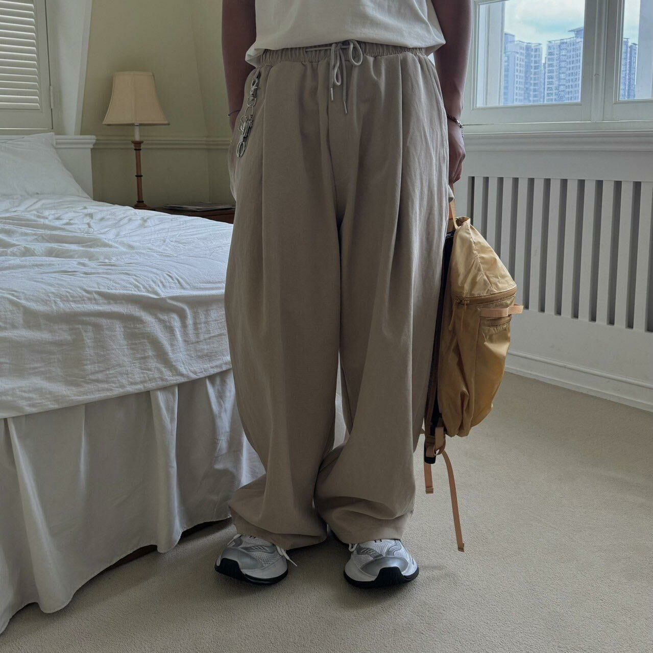 淨色鬆身褲 BY ATTENTION-237P