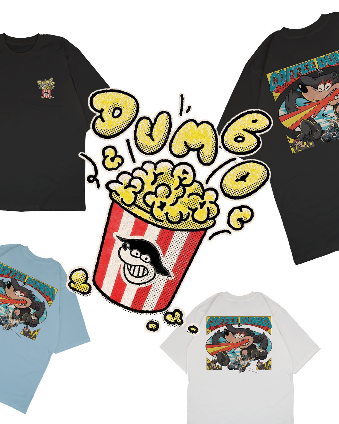 三週年紀念TEE －DUMBOZILLA🦕🔥