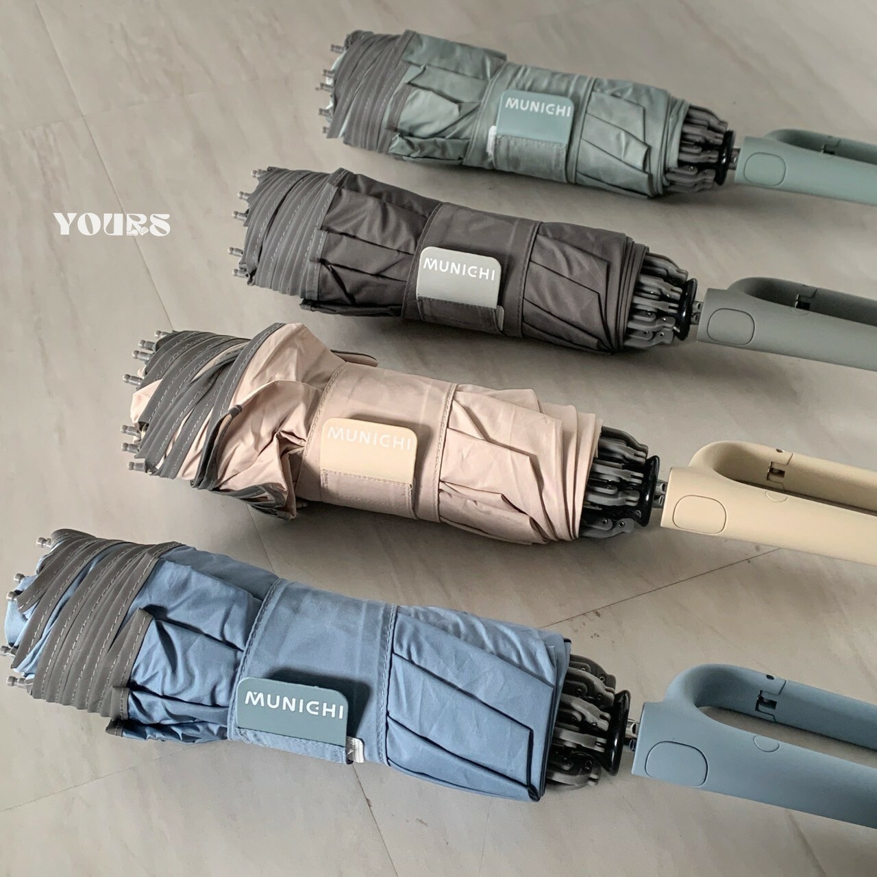 MUNICHI 反向環扣自動摺摺傘（4colors）