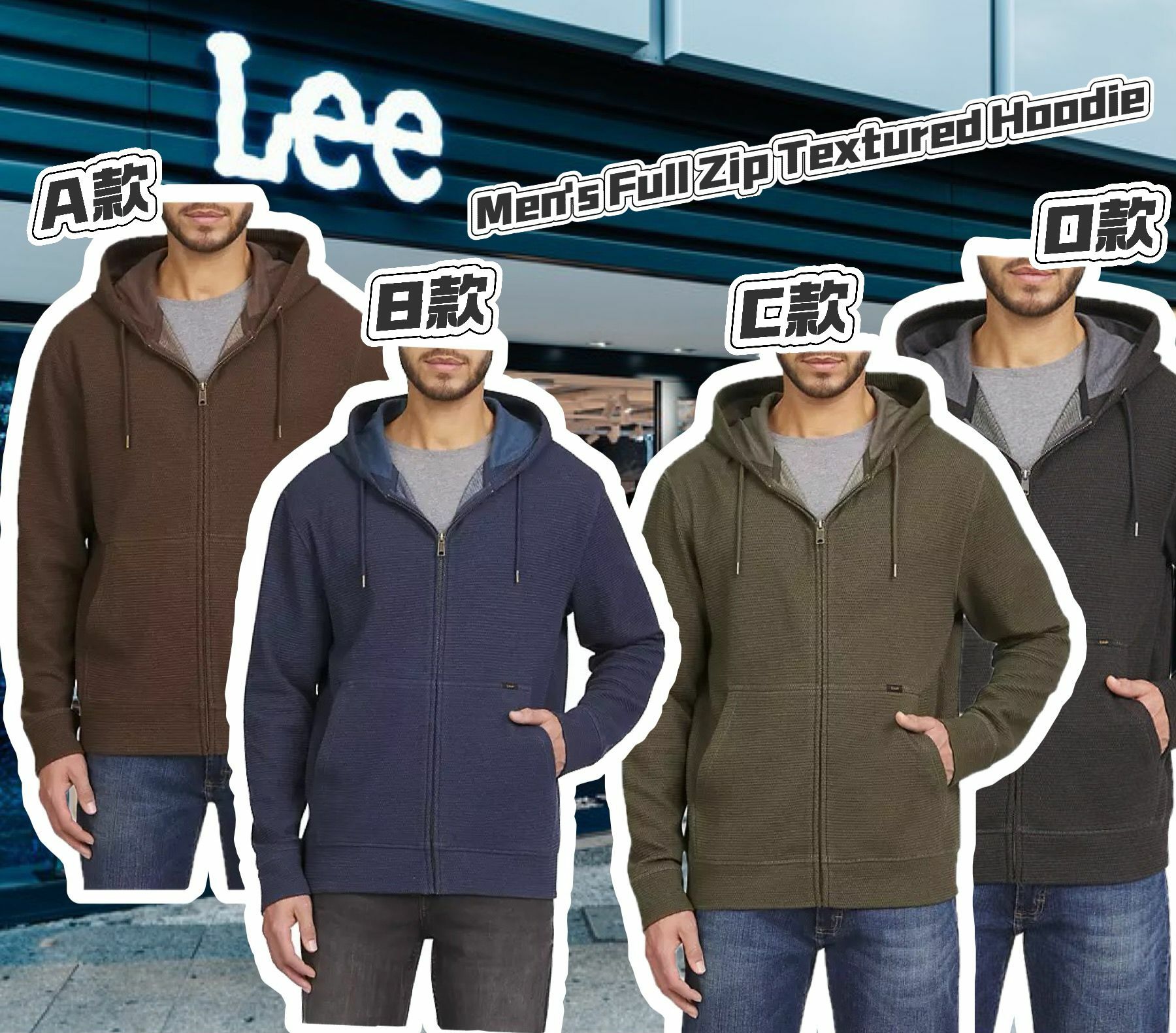 【預購】Lee Textured G090509 男裝外套