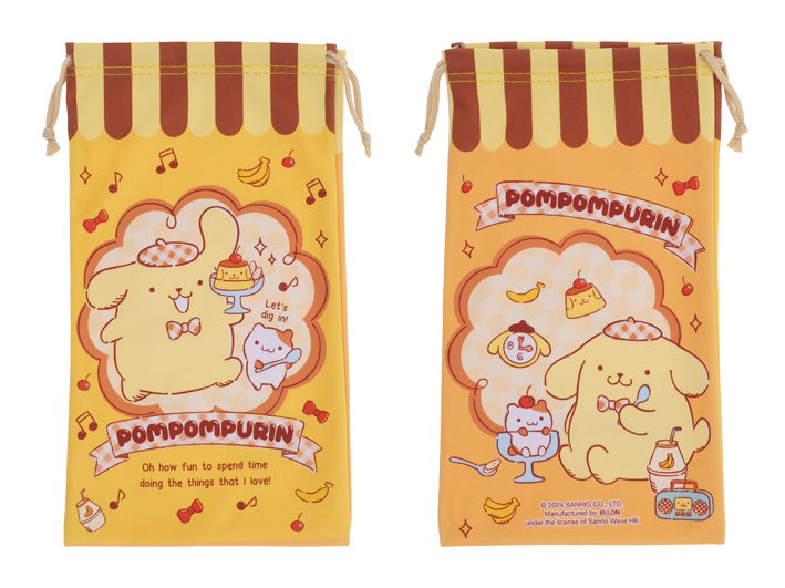Pompompurin 布甸狗 用途盛物袋 9-6213-62