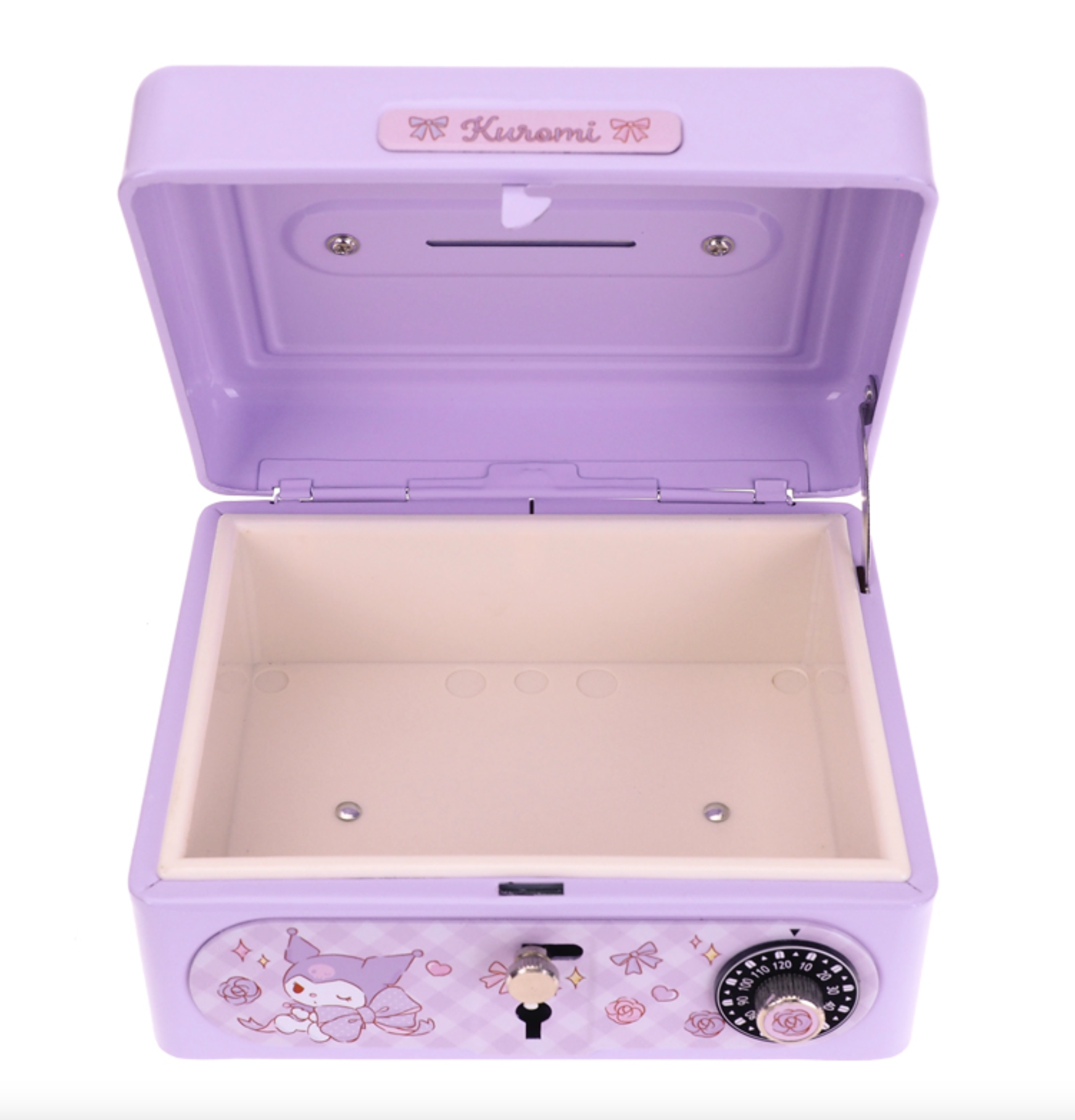 Kuromi 夾萬連密碼鎖及鎖匙-細 9-6545-27