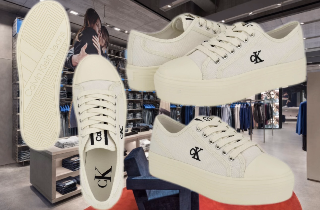 【預購】Calvin Klein G090511 女裝厚底鞋