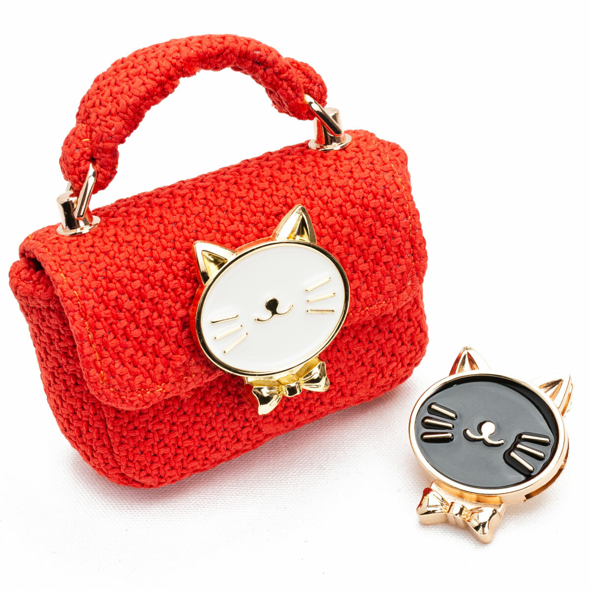 領結貓咪磁釦/個