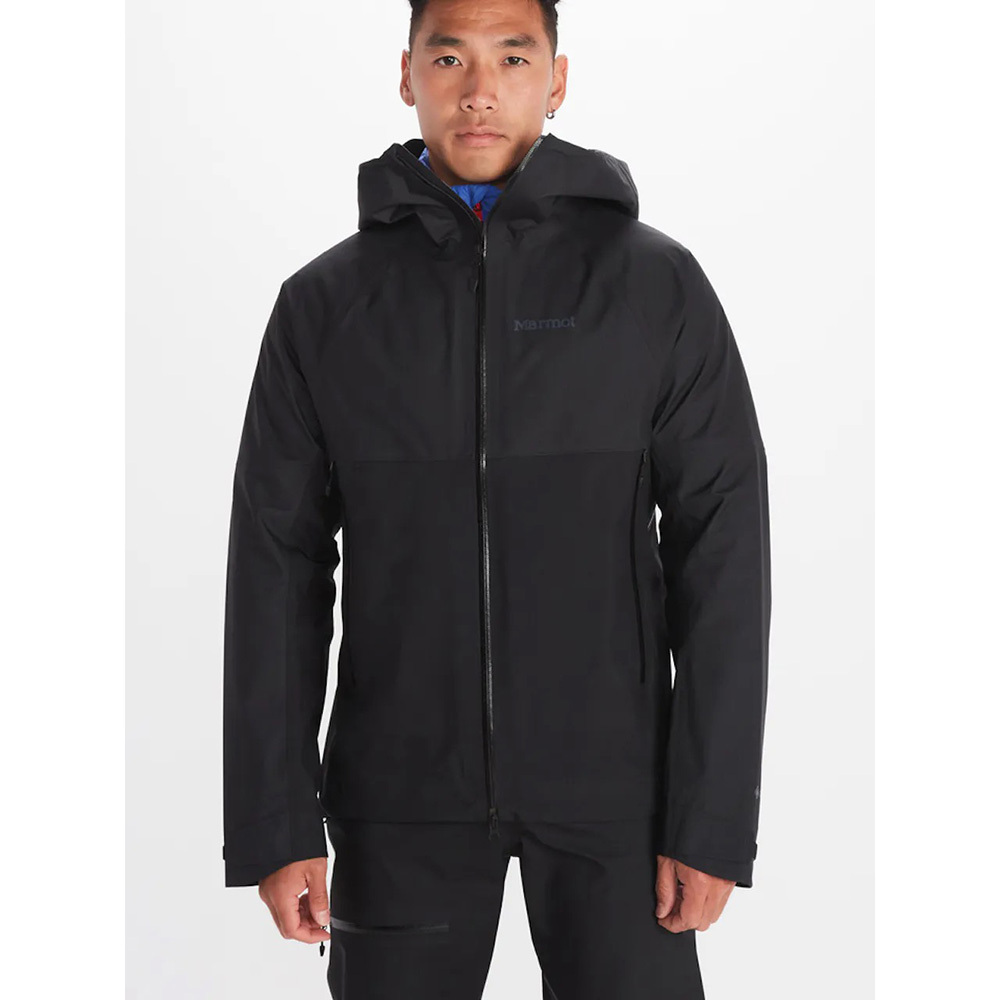 Marmot Men's GORE-TEX® Mitre Peak Jacket 男款防水外套 M12685-0001 Black [HappyOutdoor]