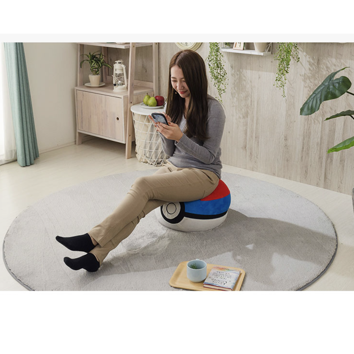 日本製 Pocket Monsters Pokemon 豆豆梳化