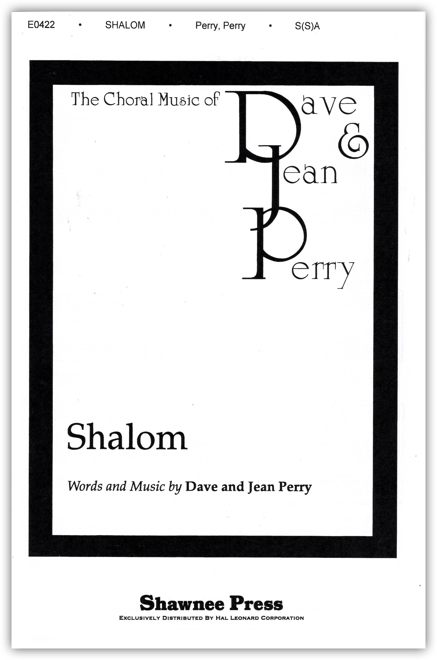 【女聲二部】《Shalom》