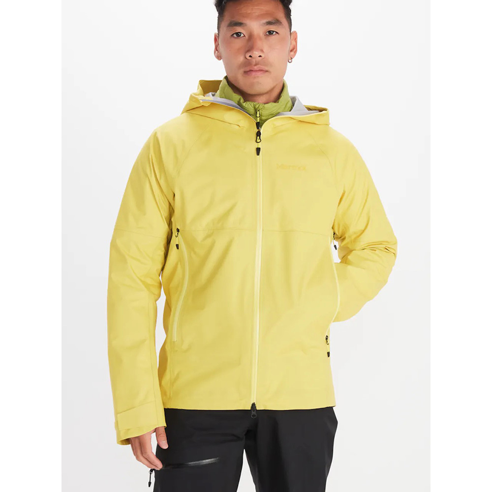 Marmot Men's GORE-TEX® Mitre Peak Jacket 男款防水外套 M12685-21536 Limelight [HappyOutdoor]