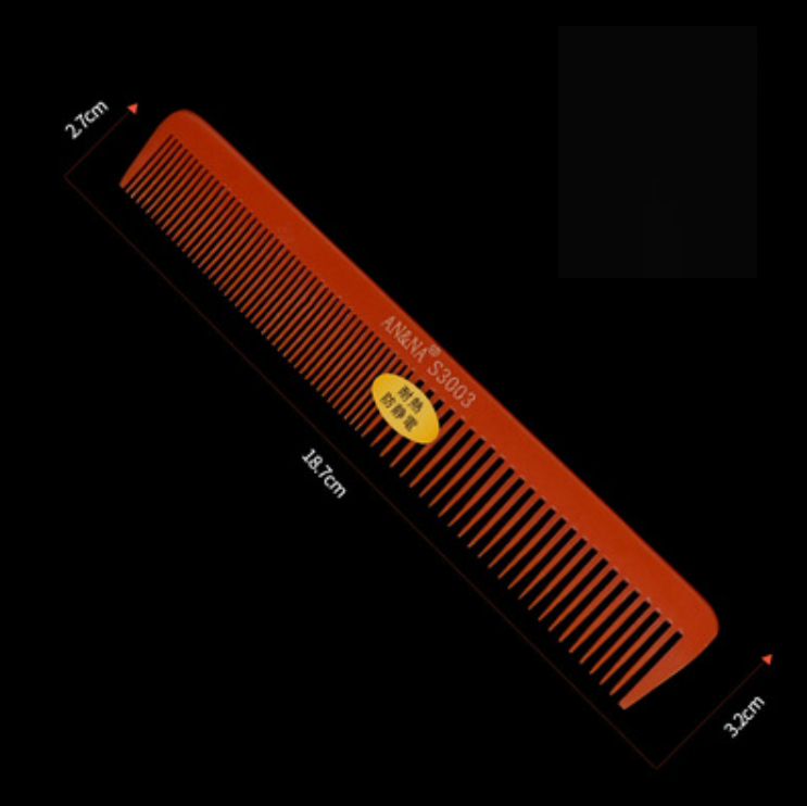 New fashionable hairdressing electrostatic ultra-thin comb with pointed tail shape and long comb (02 models)