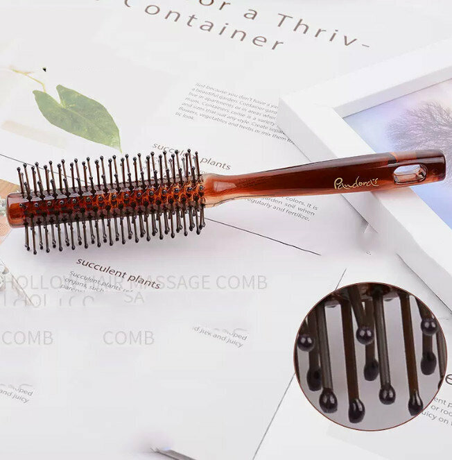 New Amber Air Cushion Comb (Amber Curling Comb)