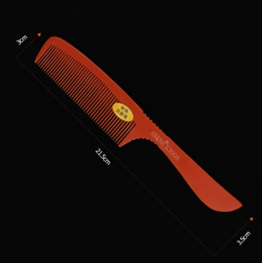 New fashionable hairdressing electrostatic ultra-thin comb with pointed tail shape and long comb (07 models)