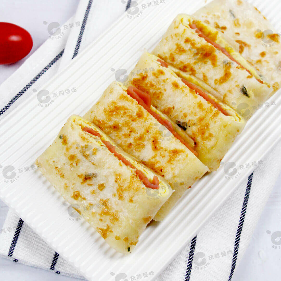 青蔥蛋餅皮