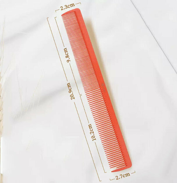New professional hair comb (S-806 (orange) large scale dual-purpose comb)