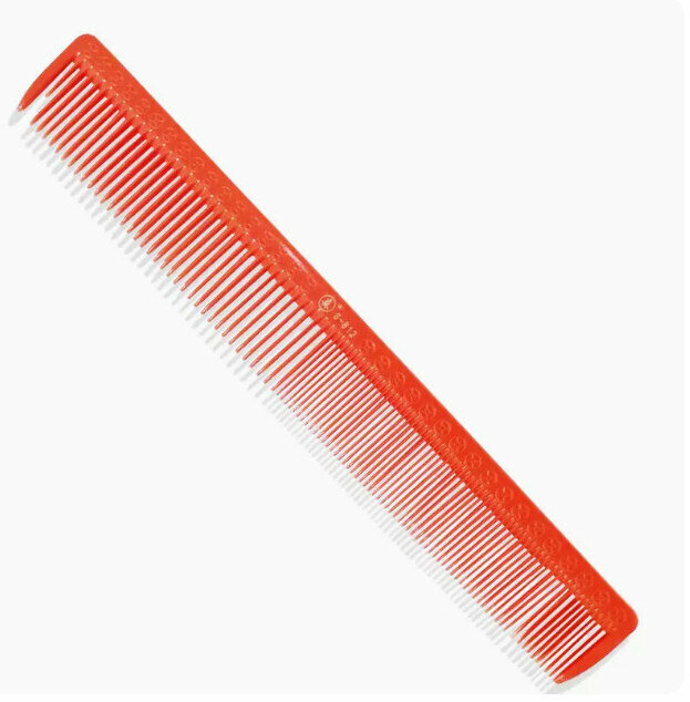 New professional hair comb (S-812 (orange) scaled dual-purpose comb)