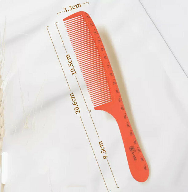 New professional hair comb (S-833 (orange) scale apple comb)