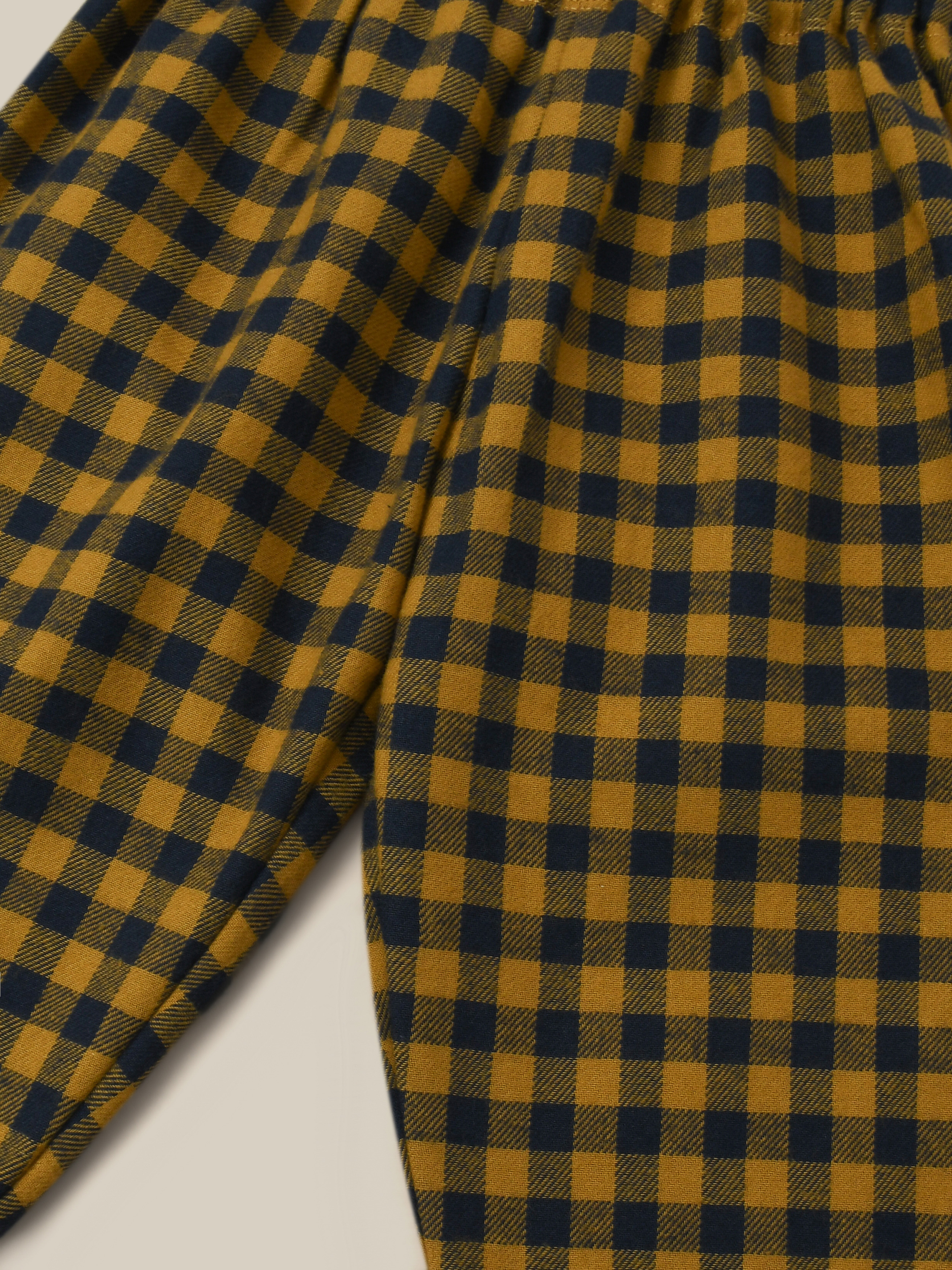 ORGANIC ZOO - 長褲Blueberry Gingham Carrot Pants