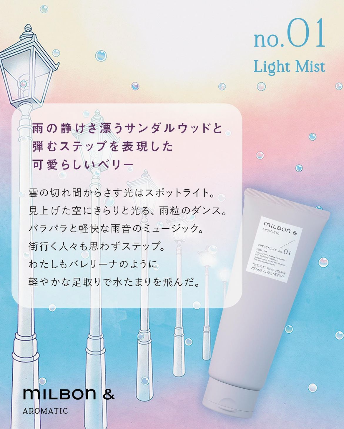 MILBON & Treatment No.01