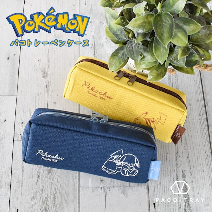 日本 PACO-TRAY Pokemon 兒童筆袋