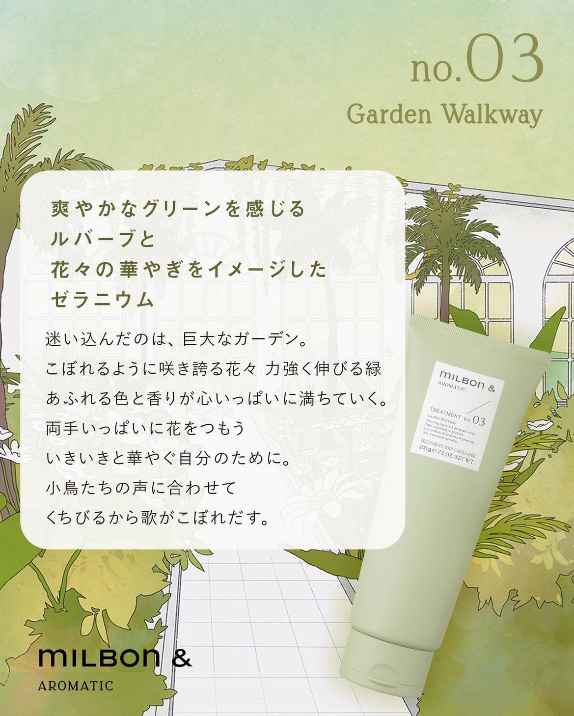 MILBON & Treatment No.03