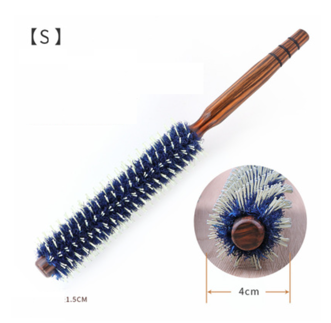 新款美發卷發梳 造型梨花頭木梳（S碼）
