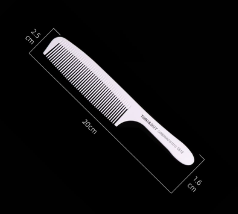 New tip and tail highlight comb, ultra-thin flat hair push side comb (01 model)