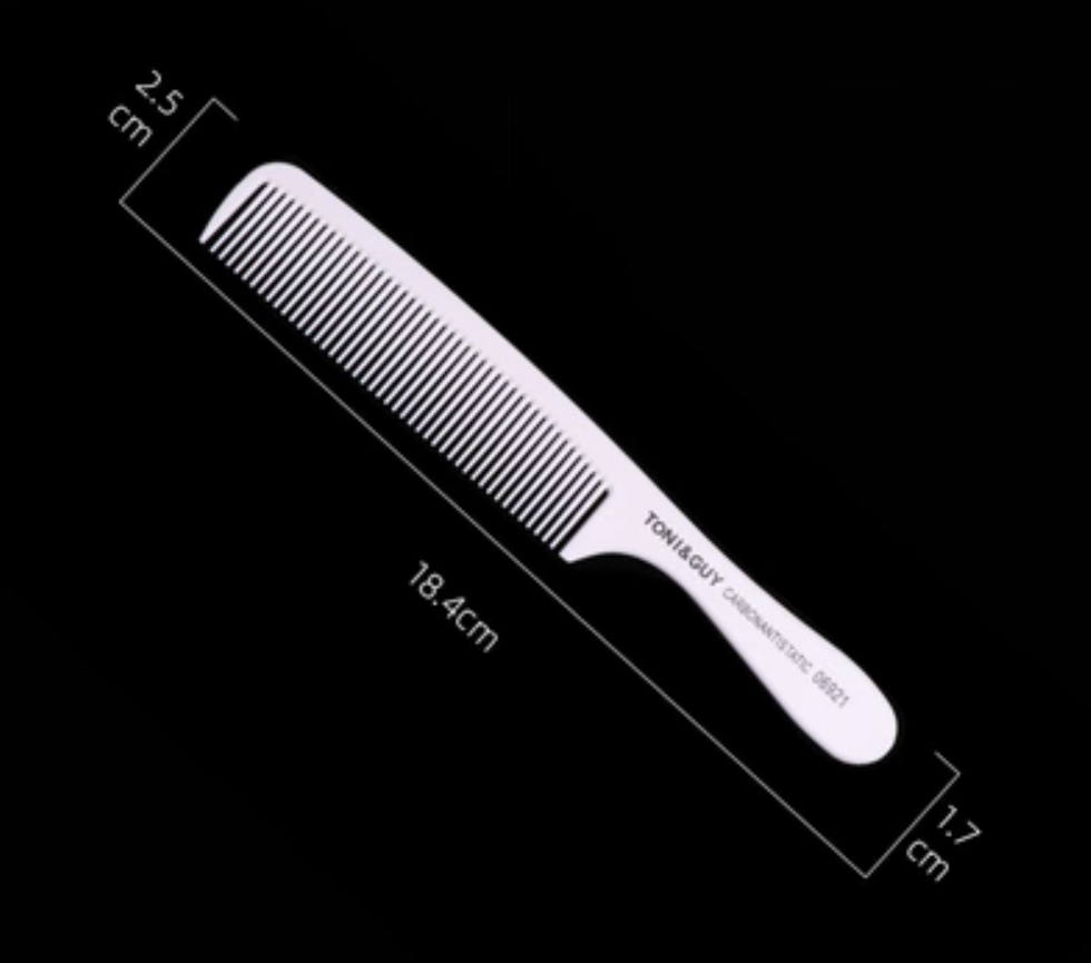 New tip and tail highlight comb, ultra-thin flat hair push comb (03 models)