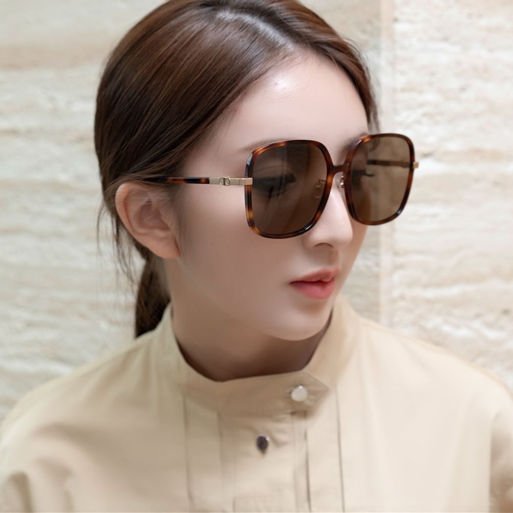 JC WU 墨鏡 太陽眼鏡(琥珀色)JC6005-2