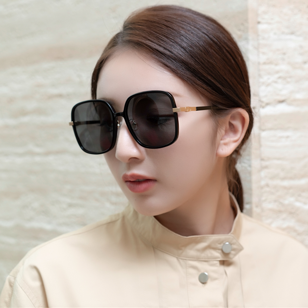 JC WU 墨鏡 太陽眼鏡(黑色)JC6005-1