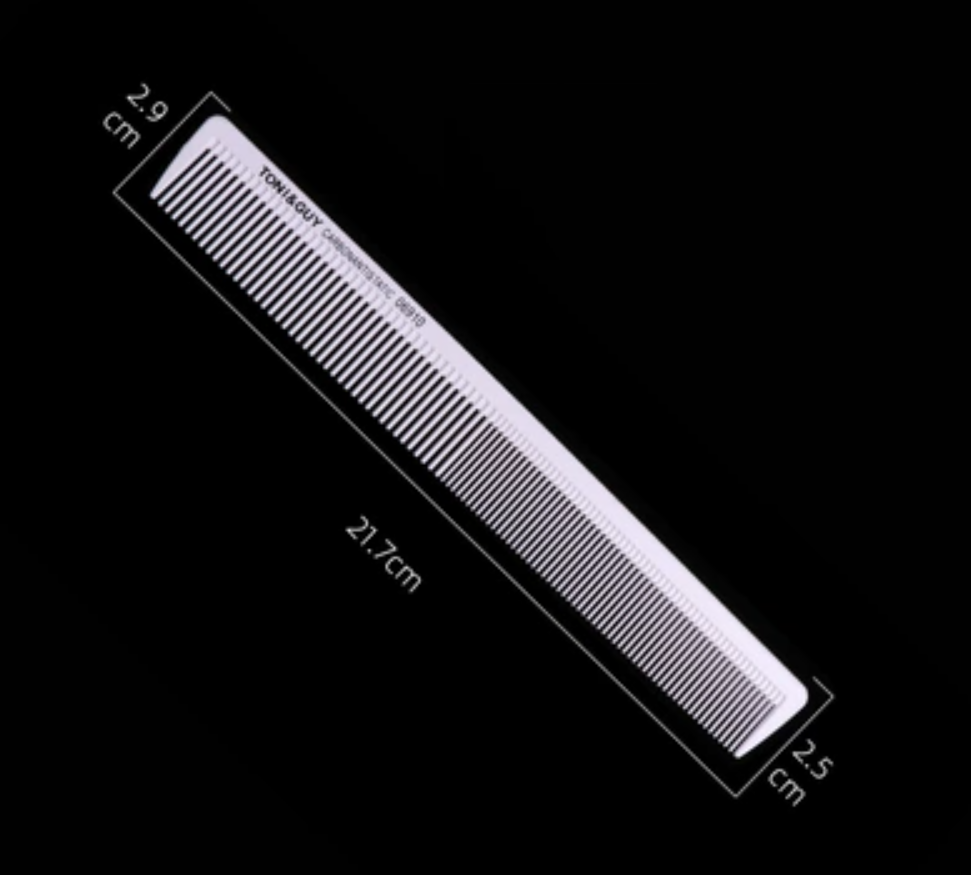 New tip and tail highlight comb, ultra-thin flat hair push comb (08 models)