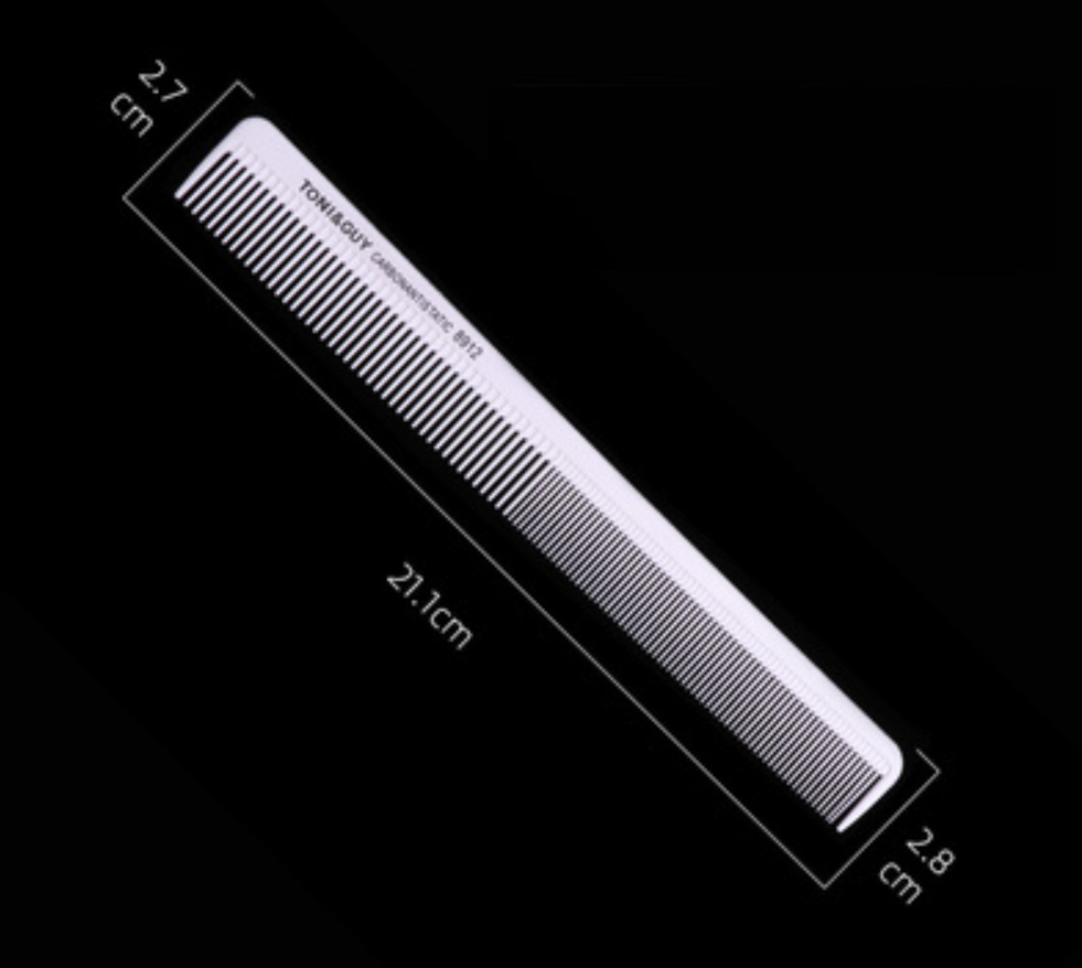 New tip and tail highlight comb, ultra-thin flat hair push comb (09 model)