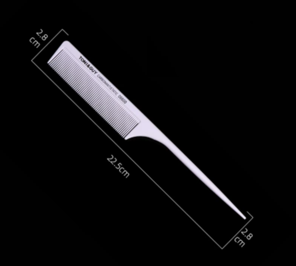 New tip and tail highlight comb, ultra-thin flat hair push comb (10 styles)