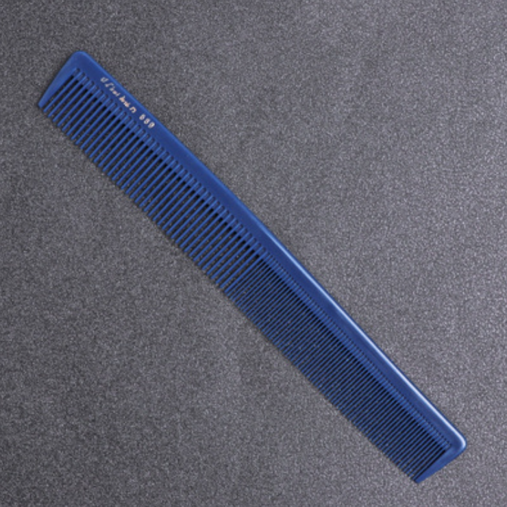 熱賣發型師專用時尚理發梳（藍色 尺寸：20.5cm*2.5cm*2.7cm）