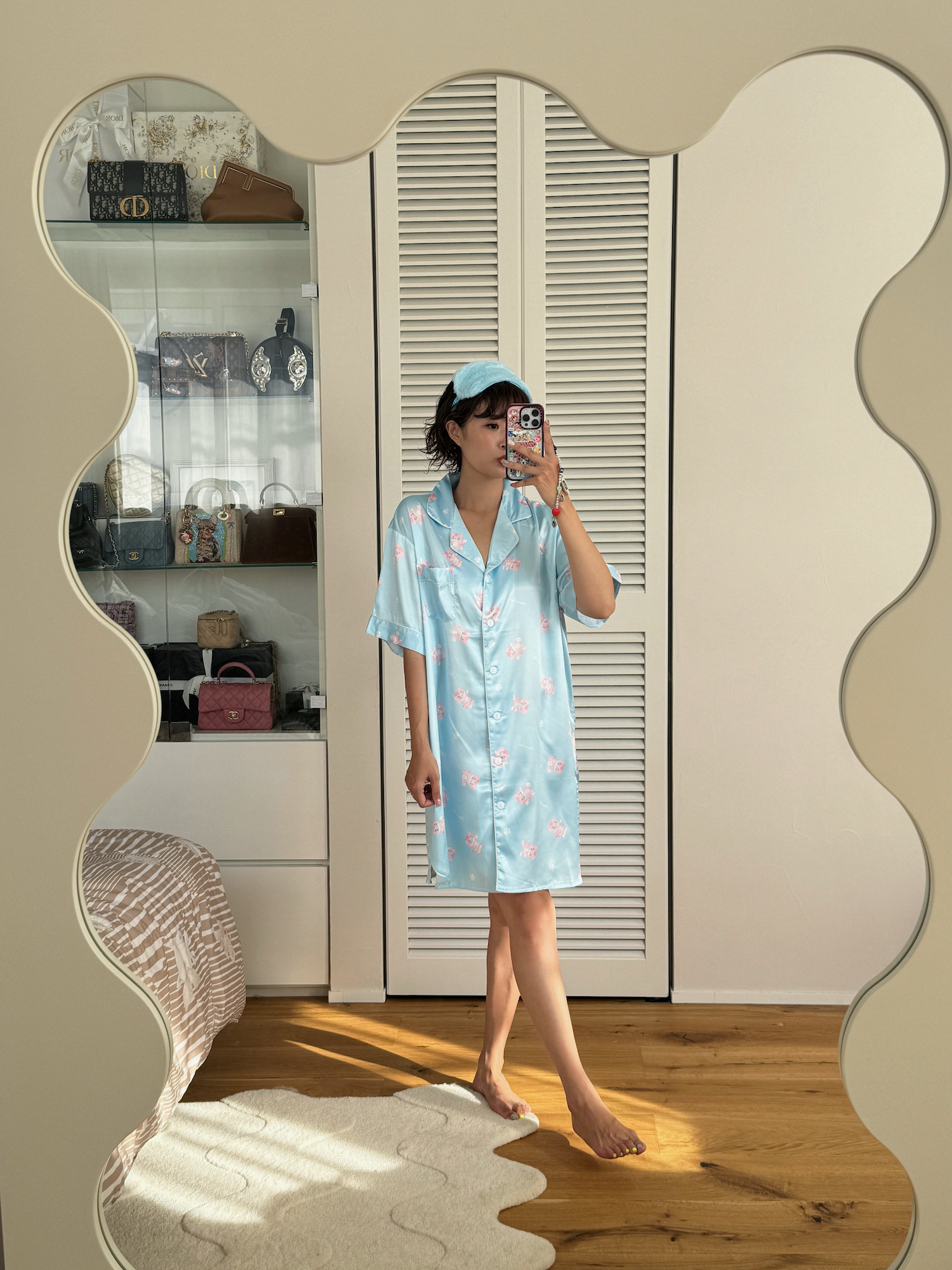 小貓聯名 最新里歐3.0居家服【可客製化/睡衣套裝/襯衫洋裝】－Heres to Love