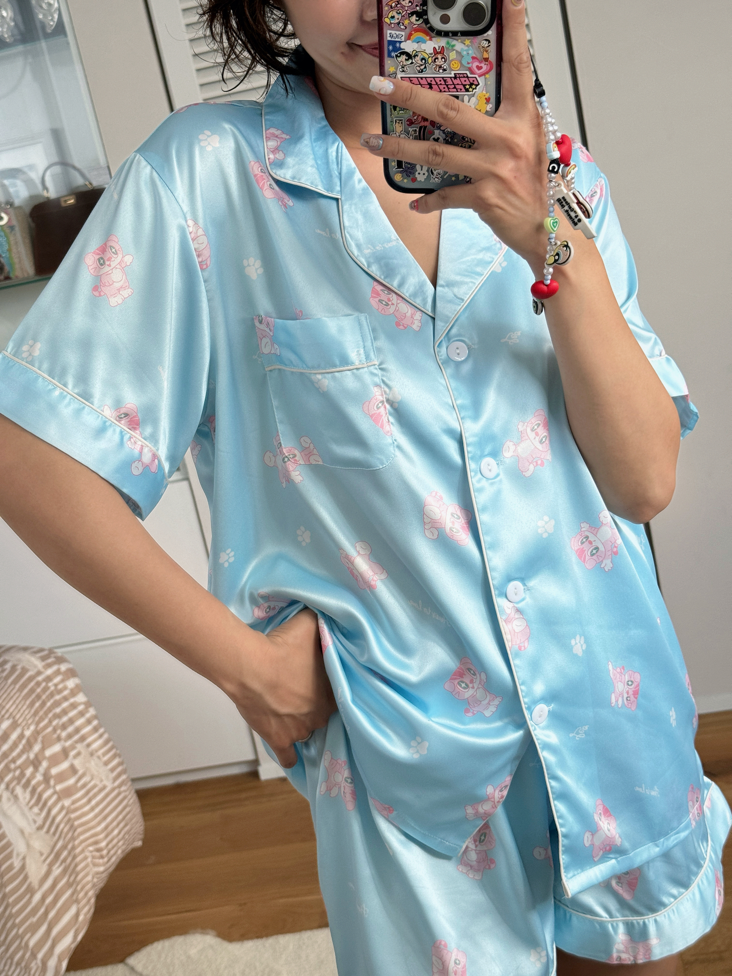 小貓聯名 最新里歐3.0-全包款 【可客製化/睡衣/居家服】－Heres to Love