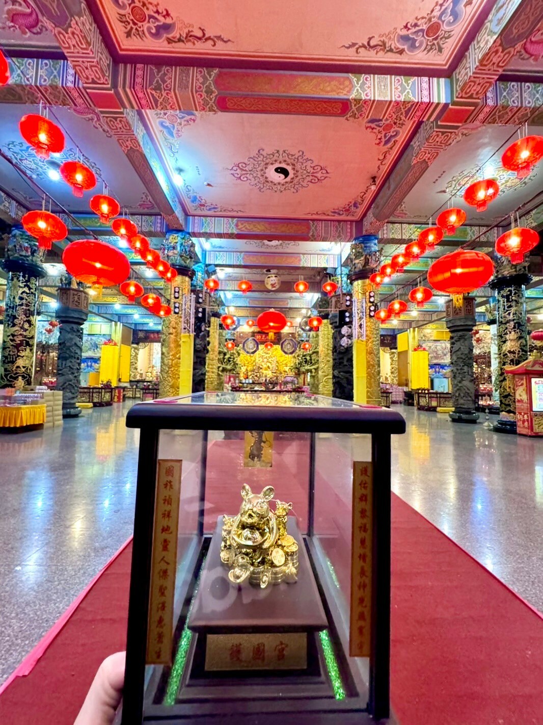 【護國宮】－招財金錢鼠