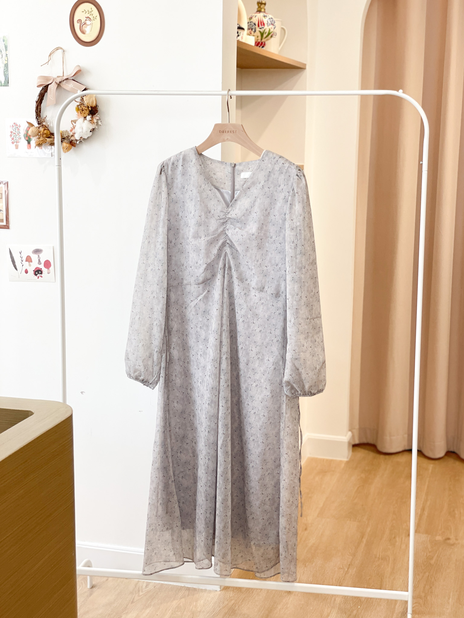 OP500 Little Galaxy Floral Maxi Dress