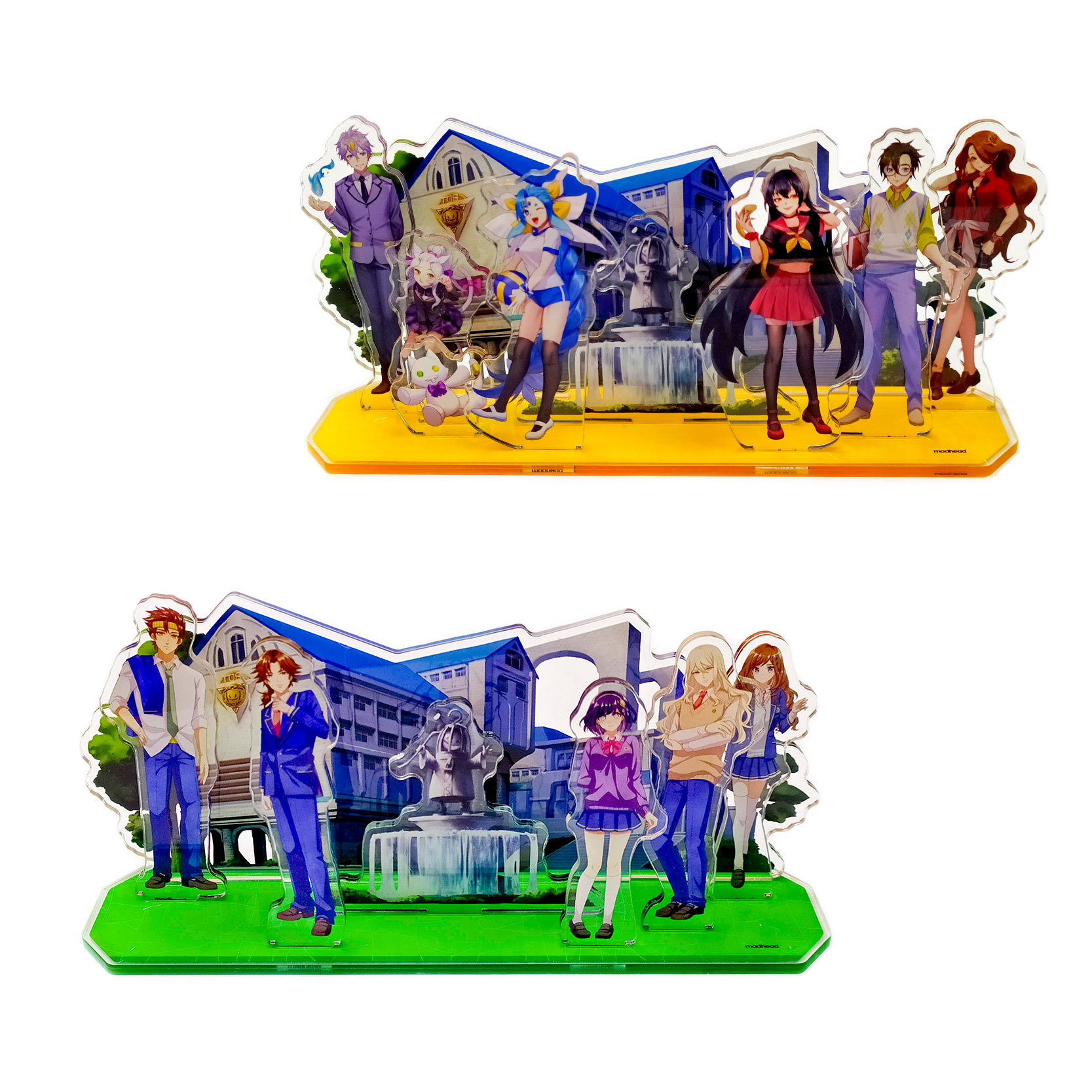 《神魔之塔》限量校園造型壓克力場景組(售完為止)