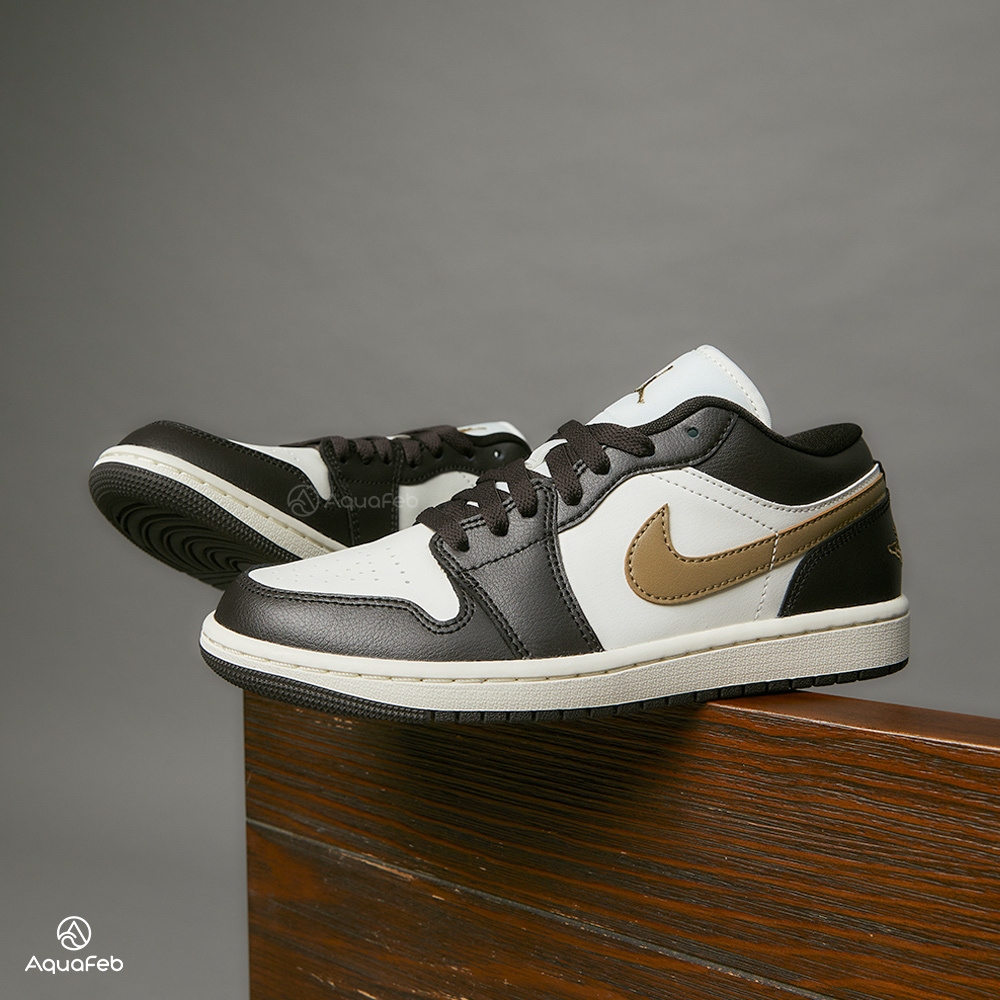 Nike W Jordan 1 Low 女 摩卡棕 經典 喬丹 低筒 穿搭 運動 休閒鞋 DC0774-200