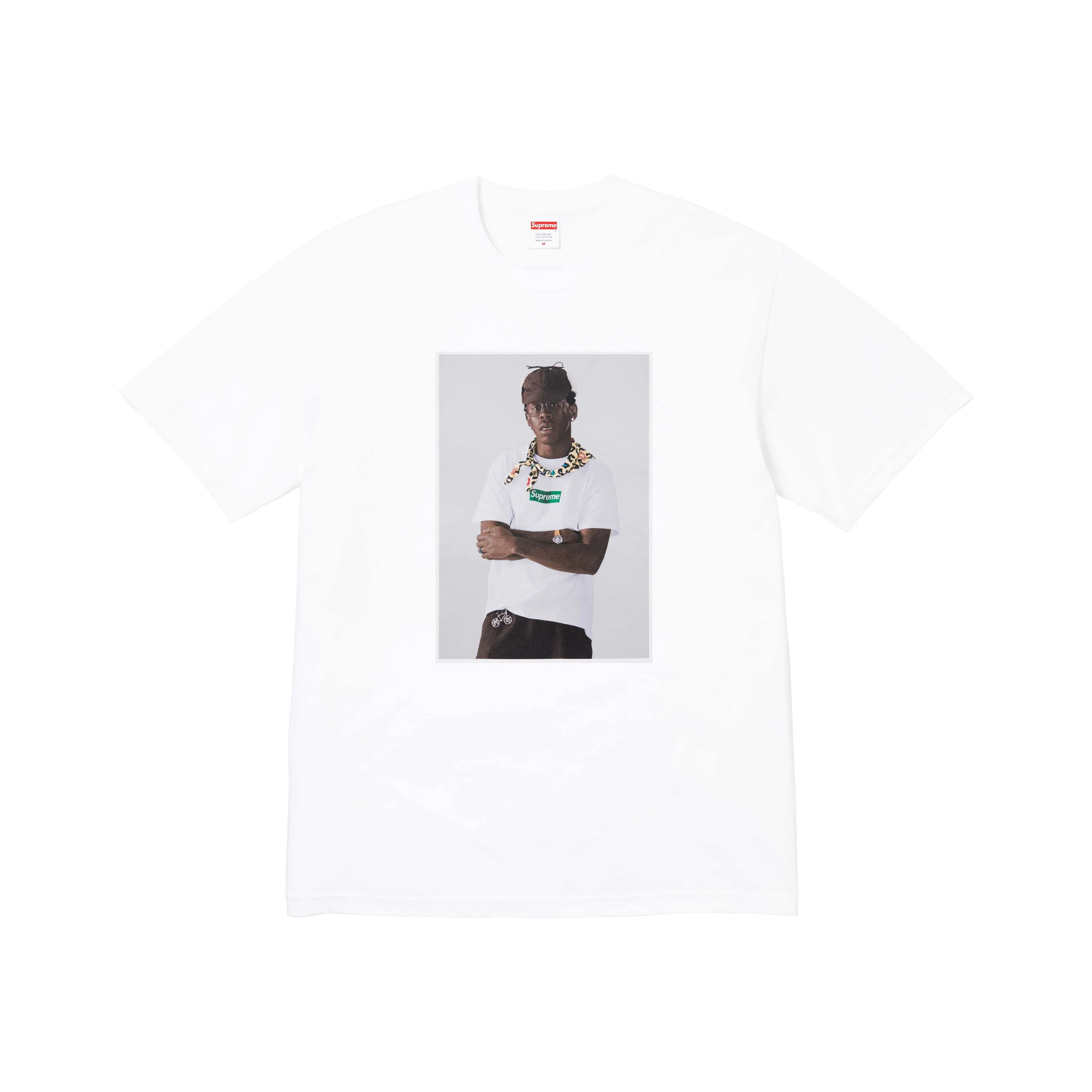 -(B3c02)-SUPREME TYLER THE CREATOR PHOTO TEE 造物主泰勒 照片T 黑/白-FW24T43