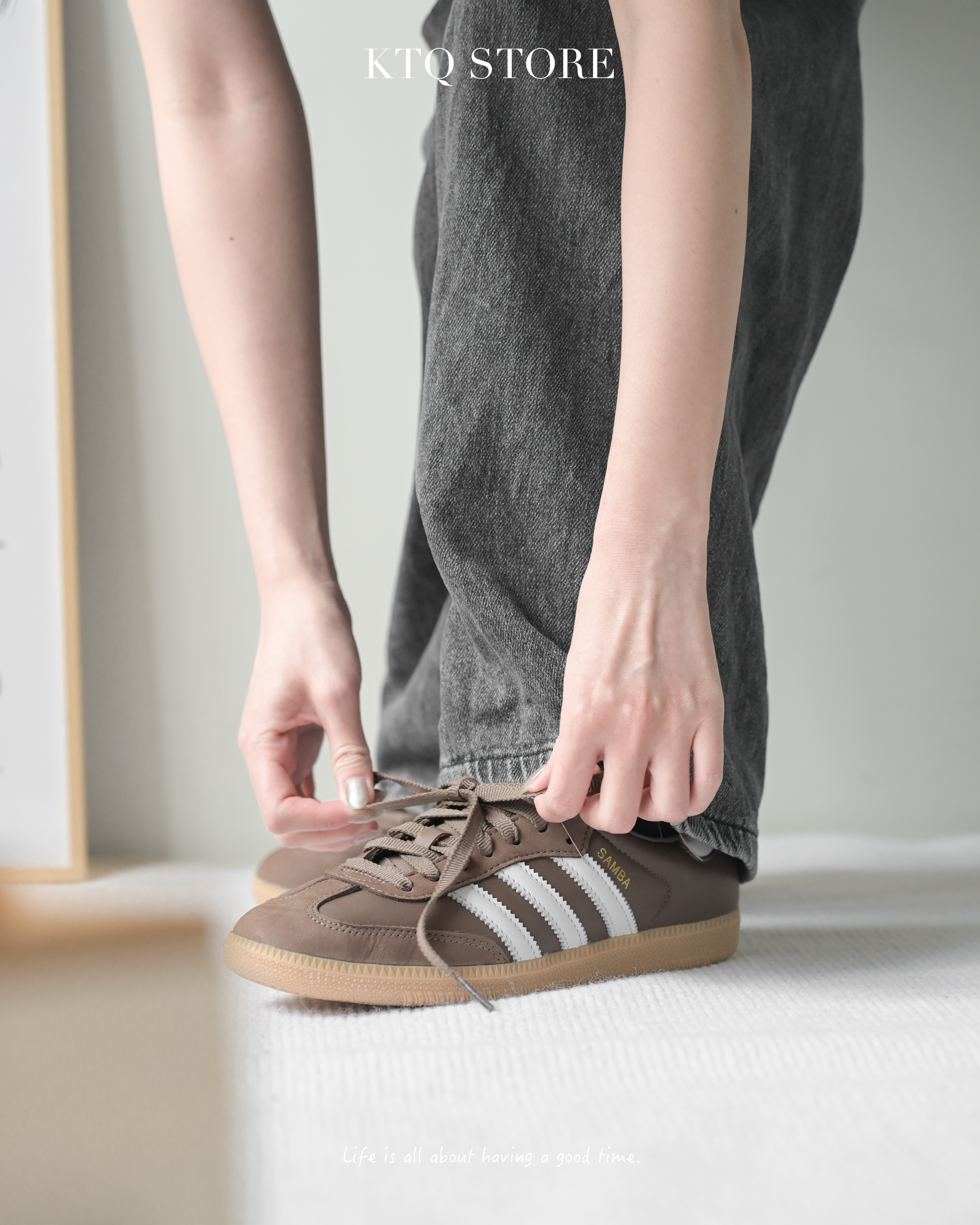 KTQ STORE ‧Adidas Originals Samba OG "Earth Strata Gum" 可可焦糖 IE6522