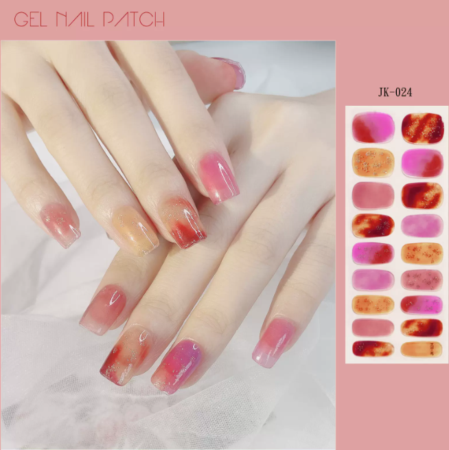 Hot Selling Manicure Gel Nail Stickers (024#)