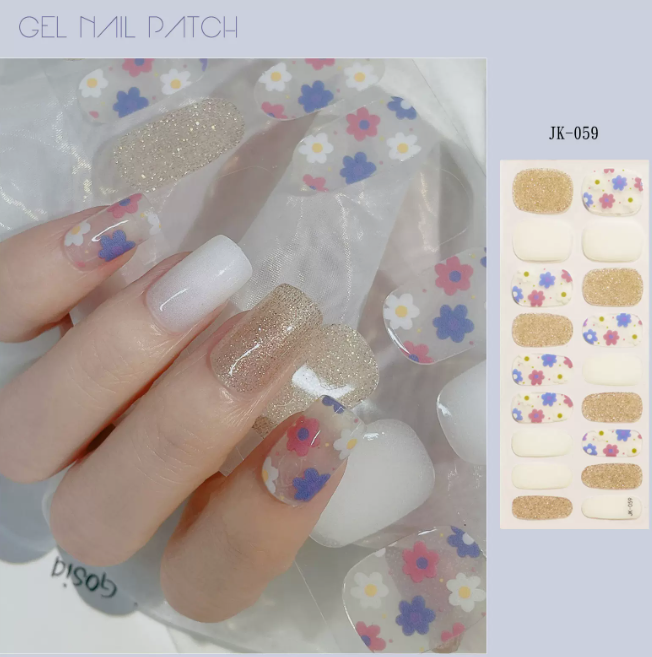 Hot Selling Manicure Gel Nail Stickers (059#)