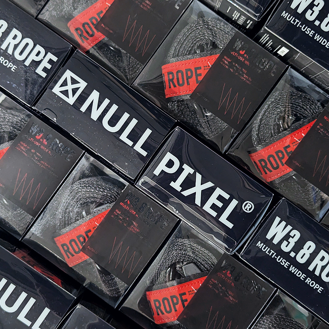 NULLPIXEL】⊠ W3.8 ROPE – MULTI-USE WIDE ROPE 多功能營繩