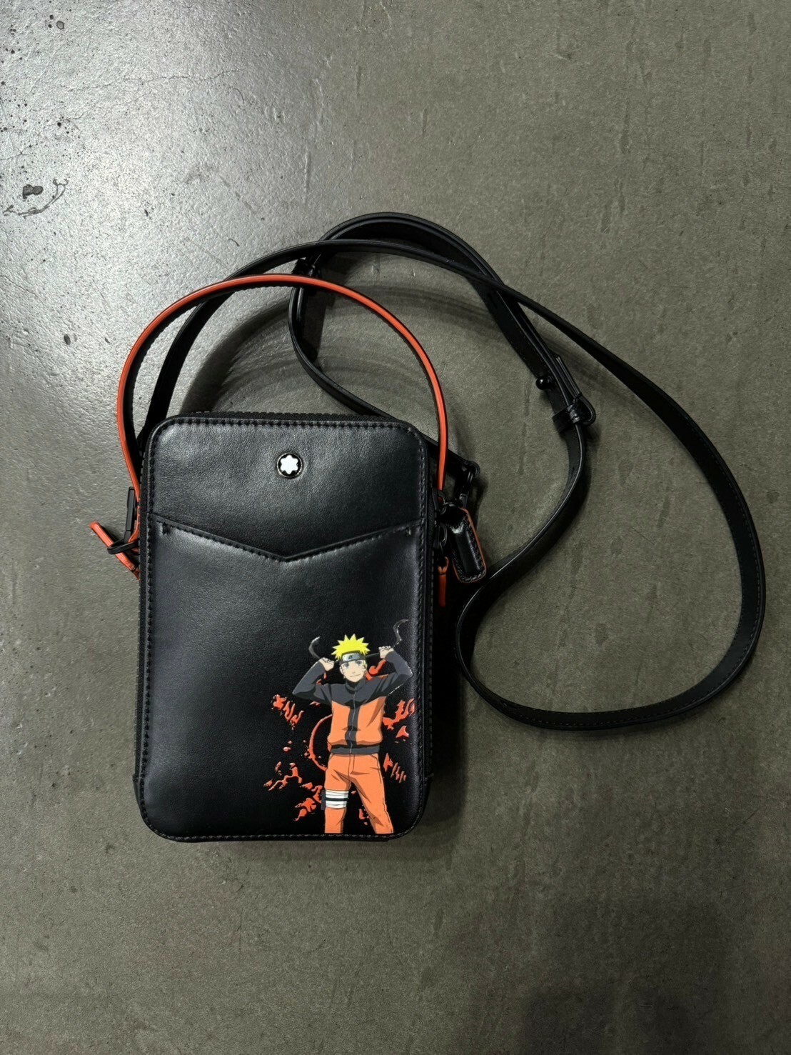 MONTBLANC 萬寶龍  x 火影忍者 重磅聯名 斜背包 相機包