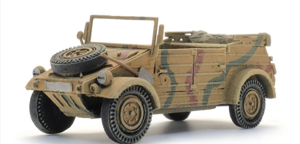 Artitec 387.77-CM HO規 Kübelwagen 82式水桶車.迷彩