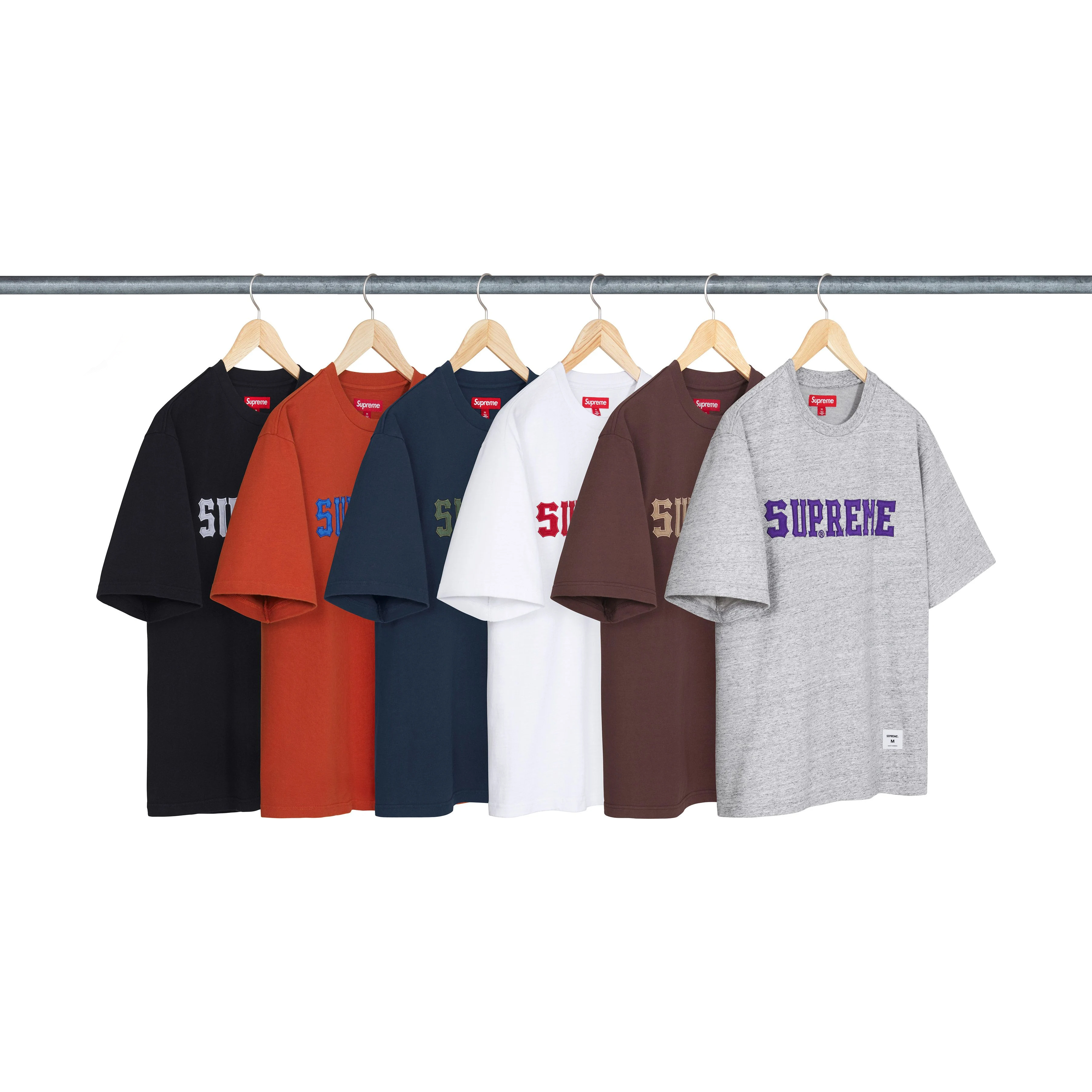 Supreme Twill Appliqué S S Top (FW24) - $78